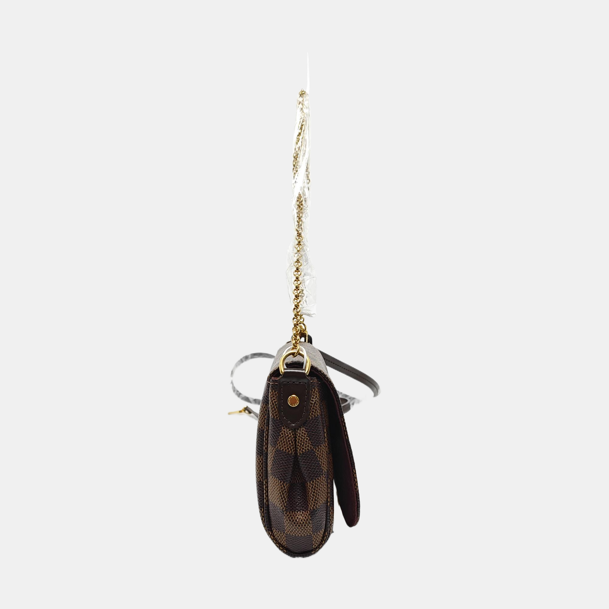 FAVORITE PM Coated Canvas Brown