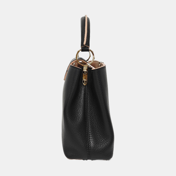 CAPUCINES BB Piel de becerro negra