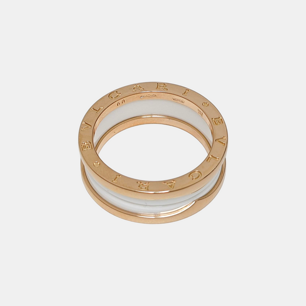 B.ZERO1 18k Rose Gold Ring EU 60