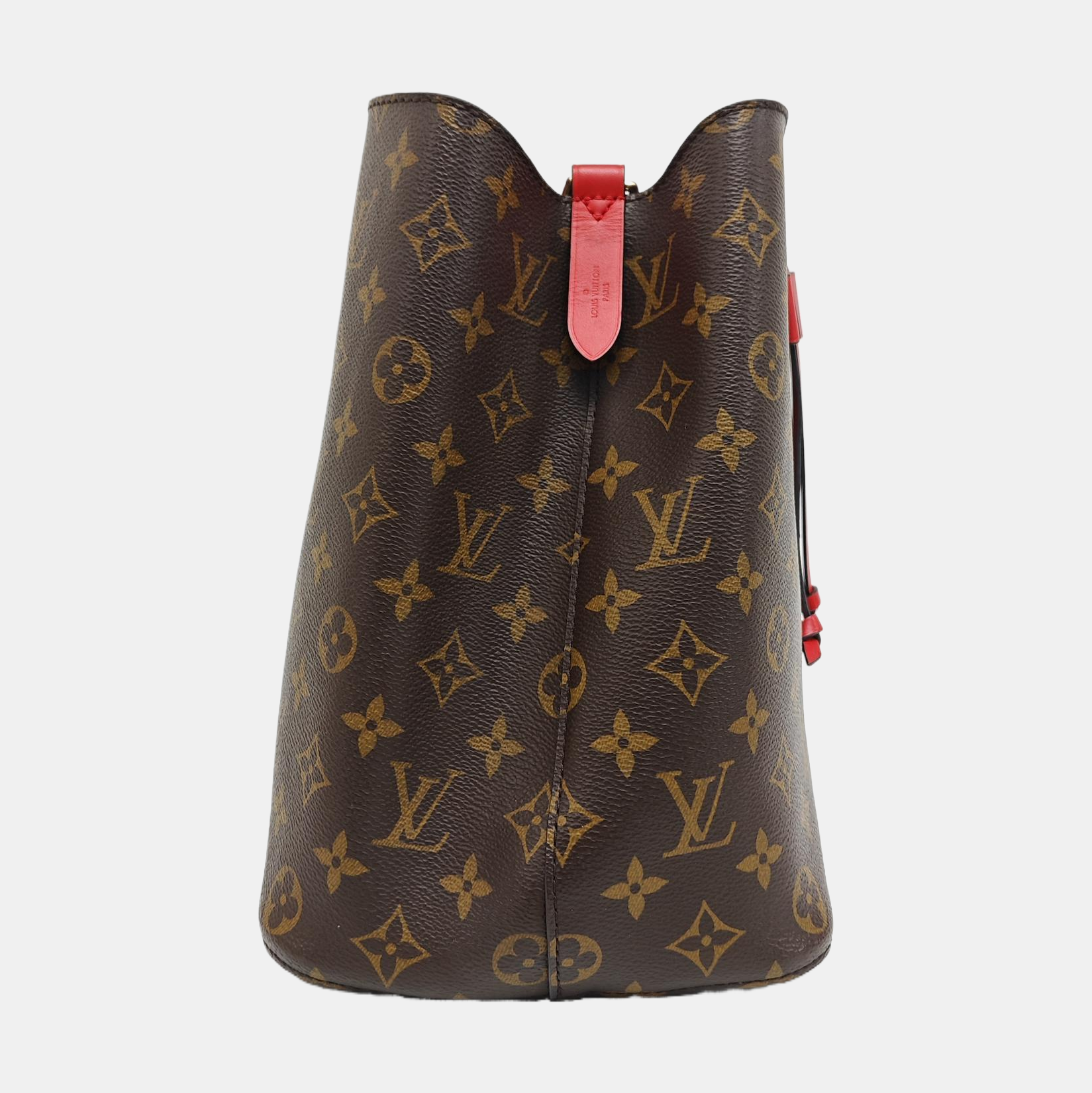 NÉONOÉ MM Monogram Coated Canvas Brown