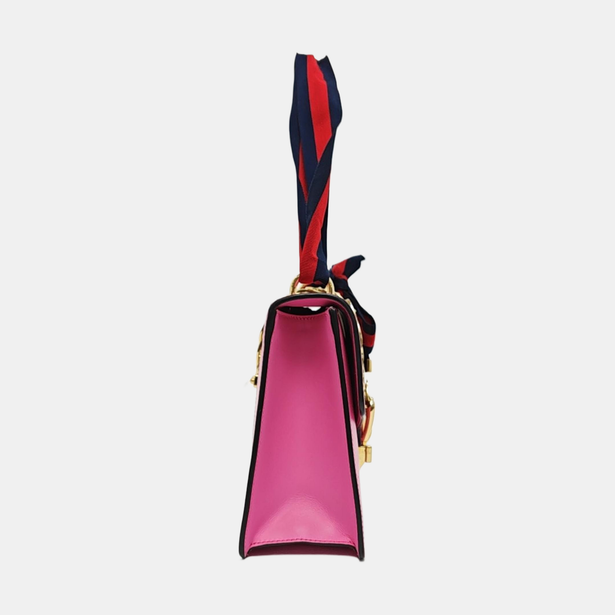Authenticated pre-owned  Sylvie Small Calfskin Pink - Shoulder Bag at Looply