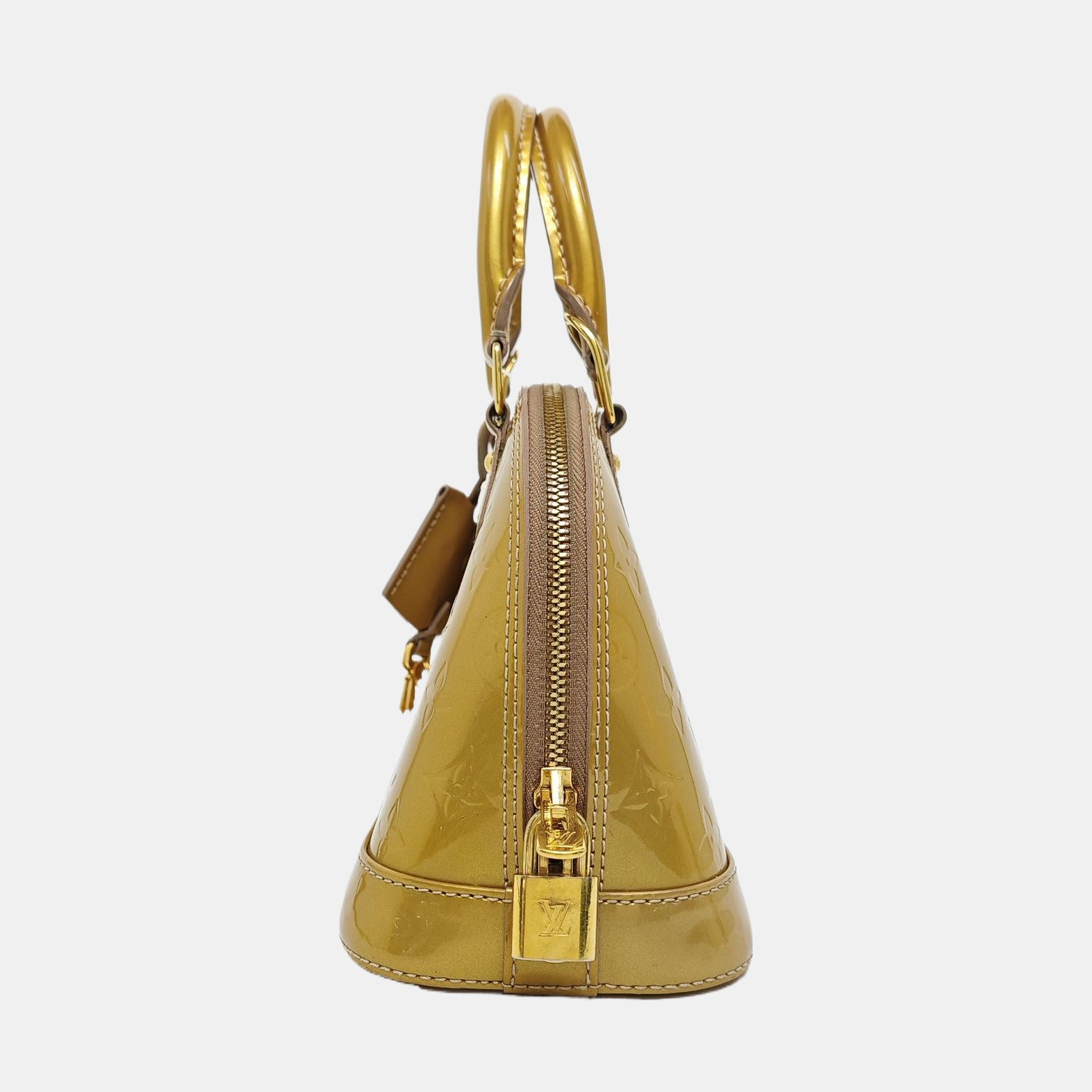 ALMA BB Patent Leather Beige