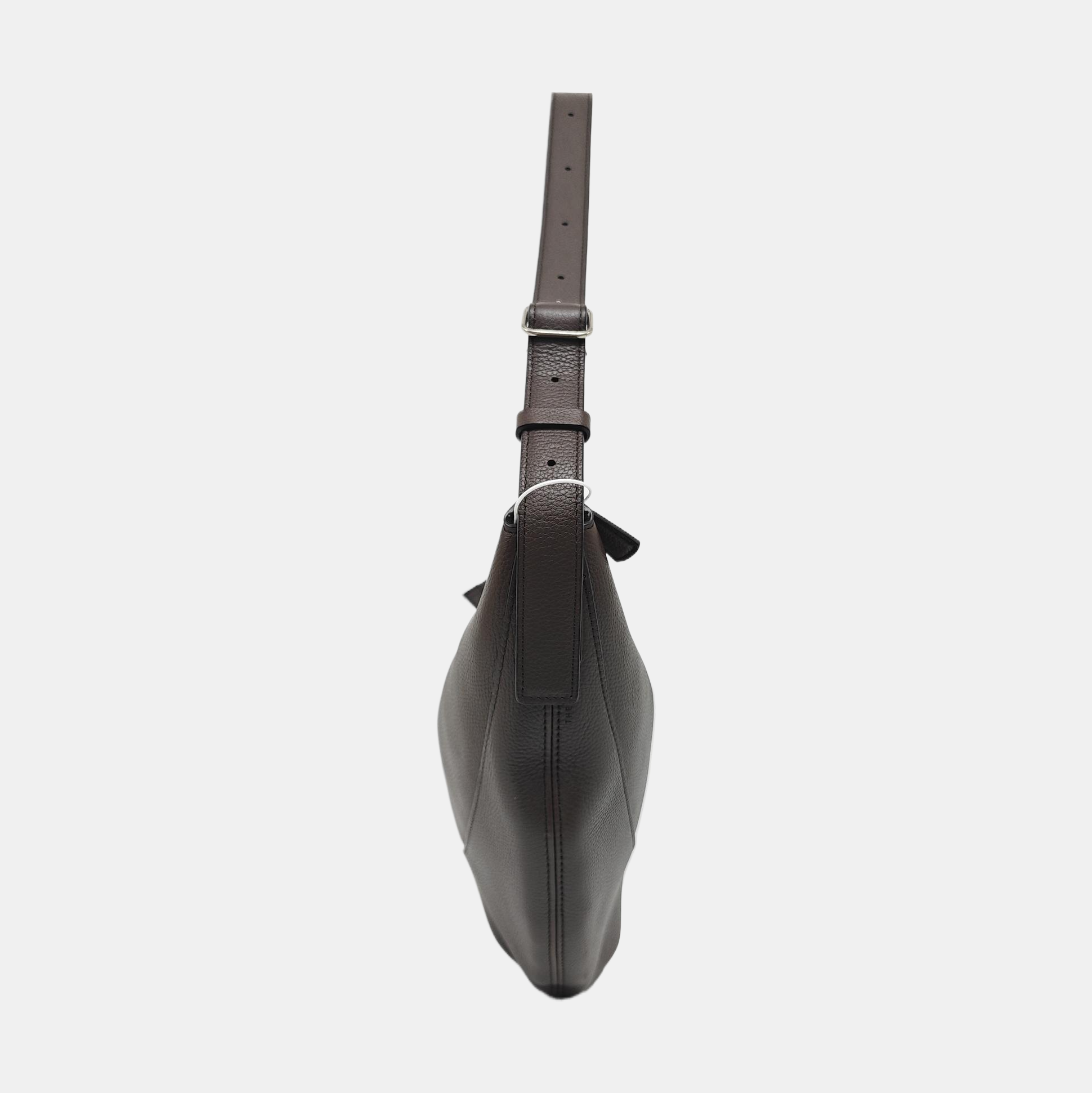 Calfskin Shoulder Bag Brown