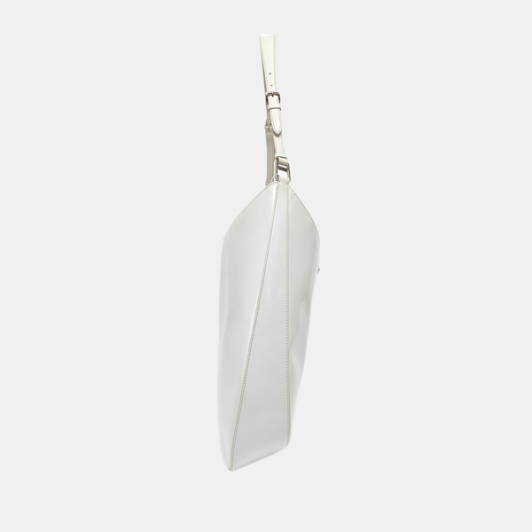 Cleo Medium Calfskin White