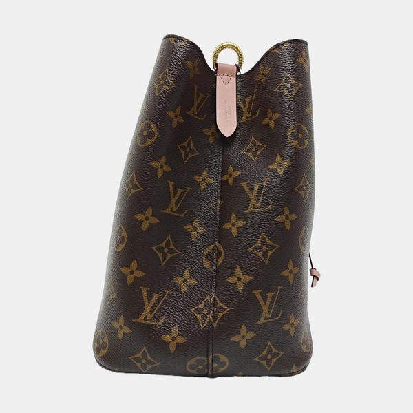 NÉONOÉ MM Monogram Coated Canvas Brown