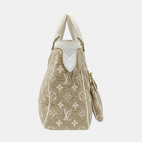 SABBIA BESACE Monogram Canvas Brown