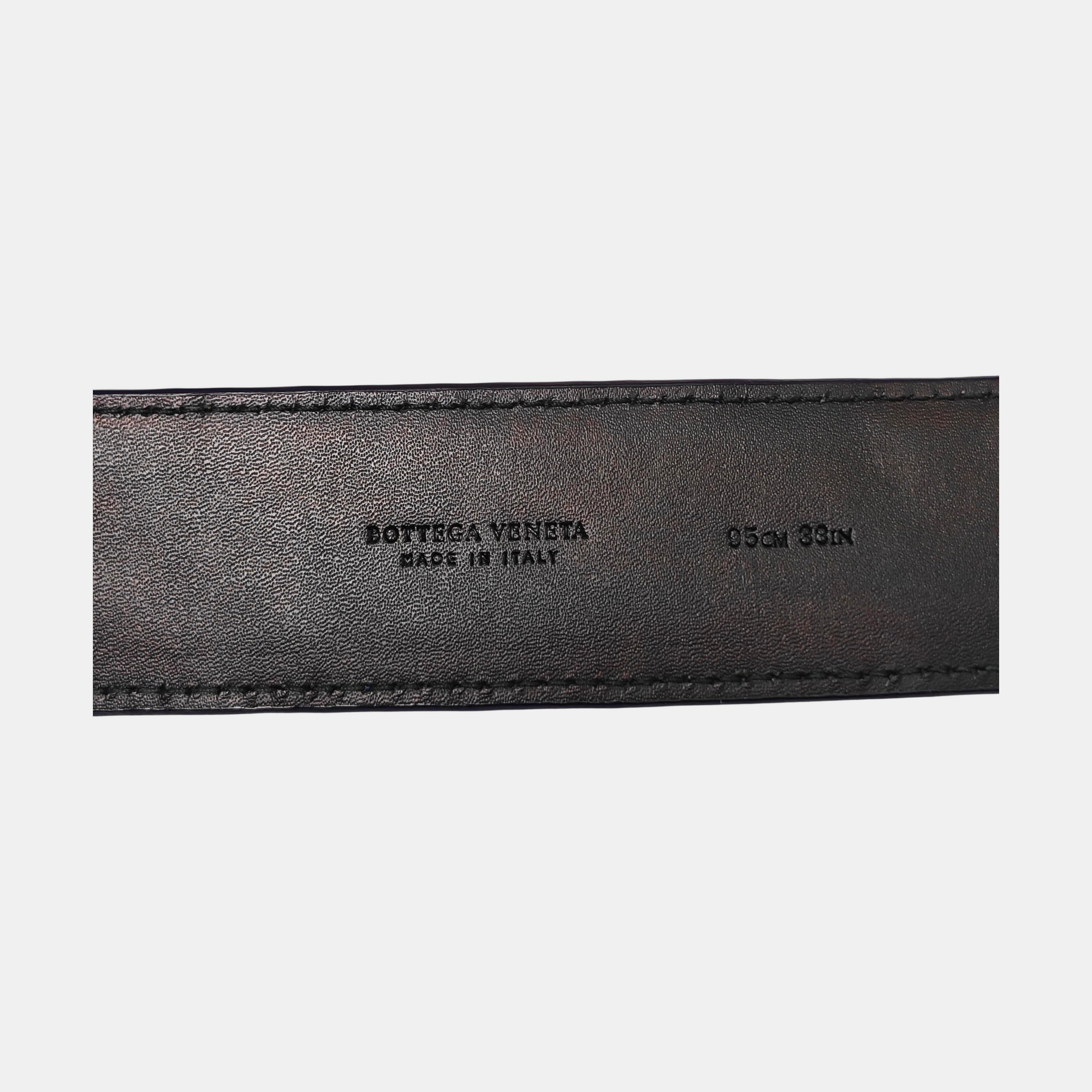 Leather Belt Blue