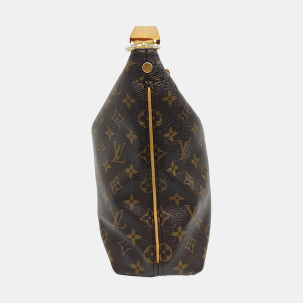 VINTAGE SULLY PM Monogram Coated Canvas Brown