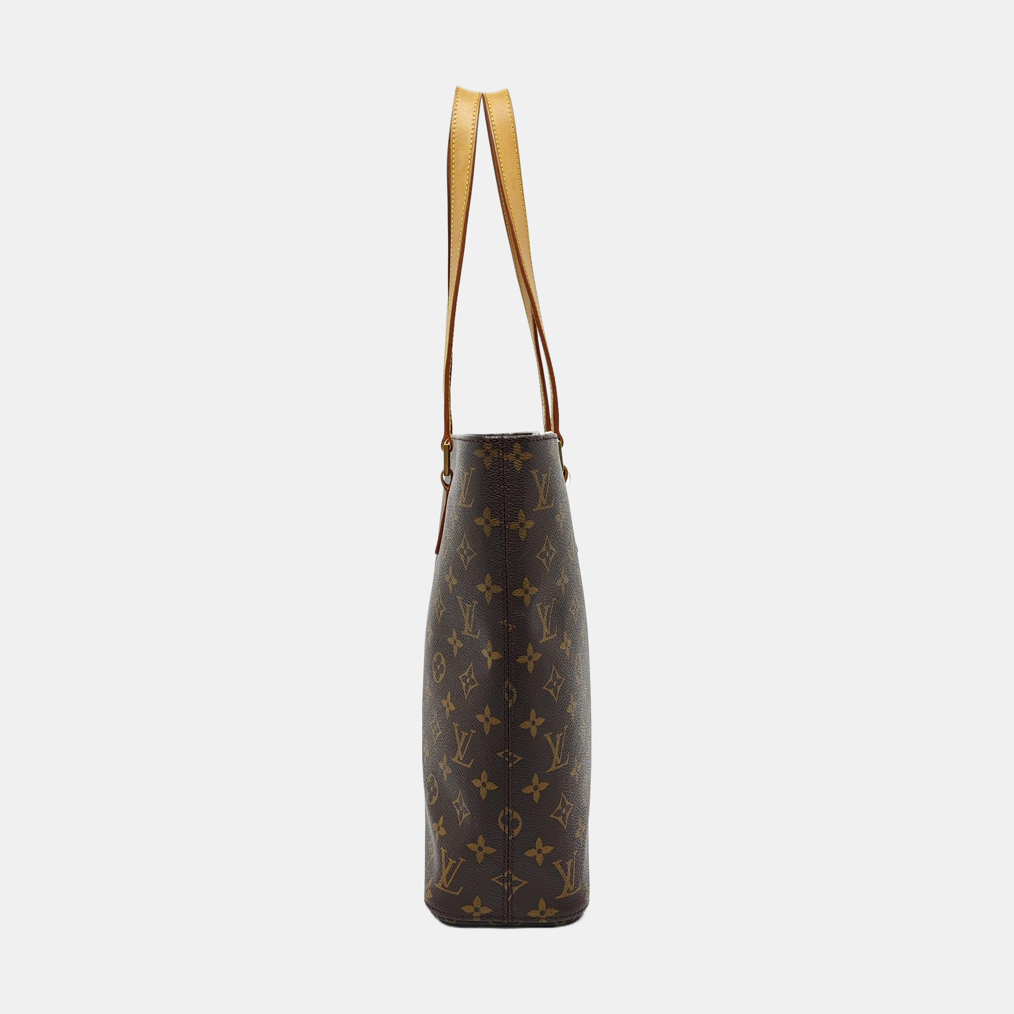 VINTAGE VAVIN GM Monogram Coated Canvas Brown