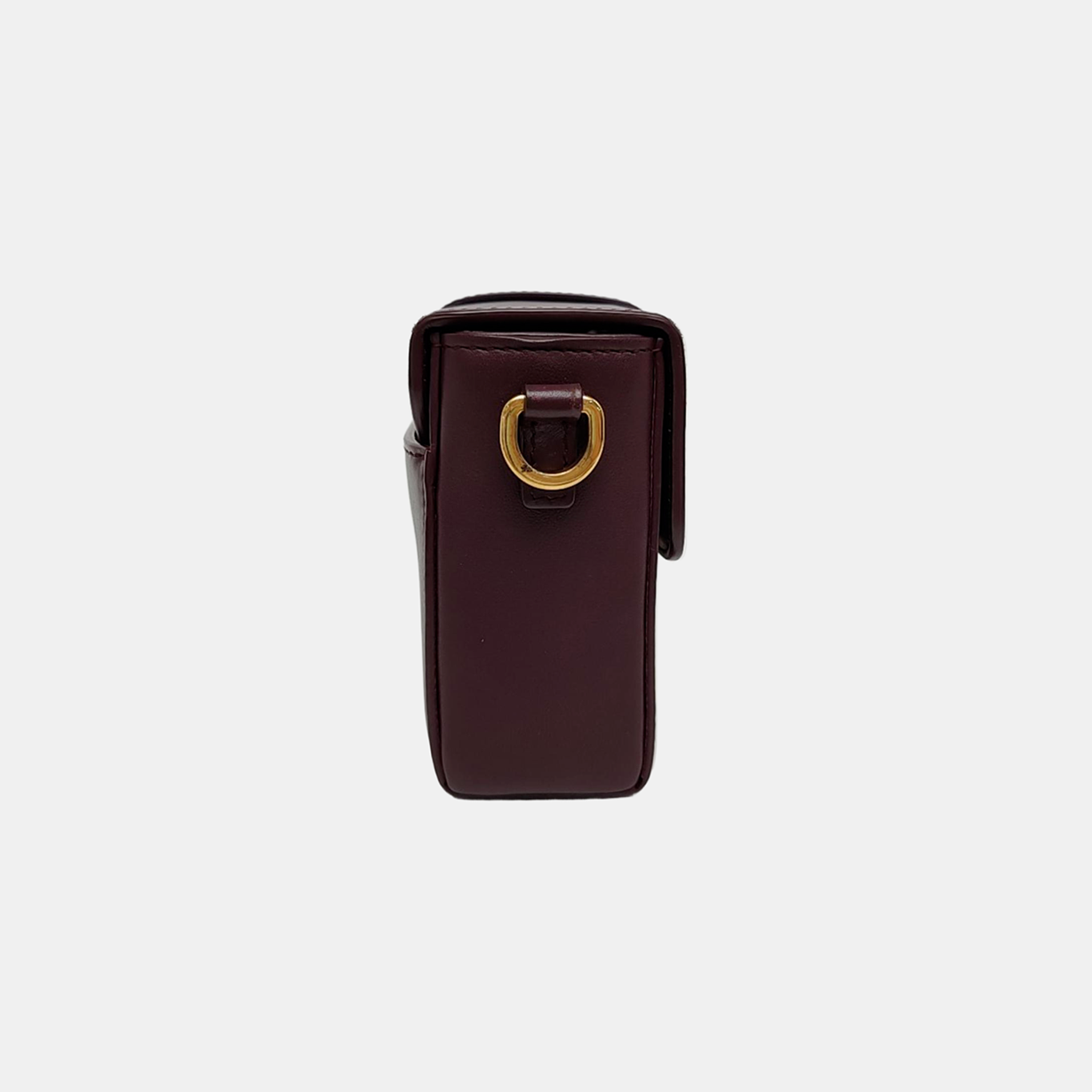 Authenticated pre-owned  30 Montaigne Oblique Calfskin Burgundy - Shoulder Bag at Looply