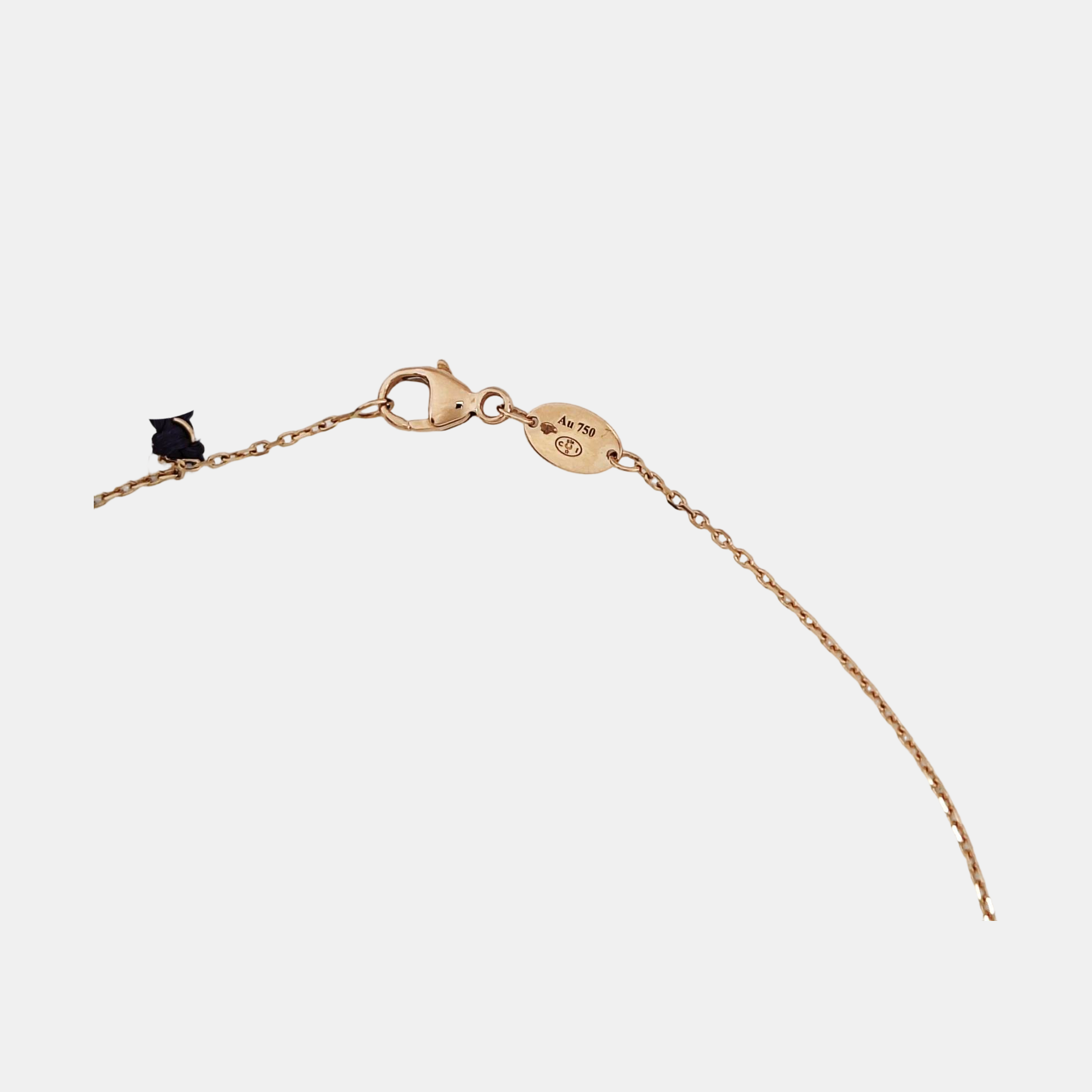 Jeux De Liens 18k Rose Gold Necklace