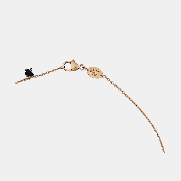 Jeux De Liens 18k Rose Gold Necklace