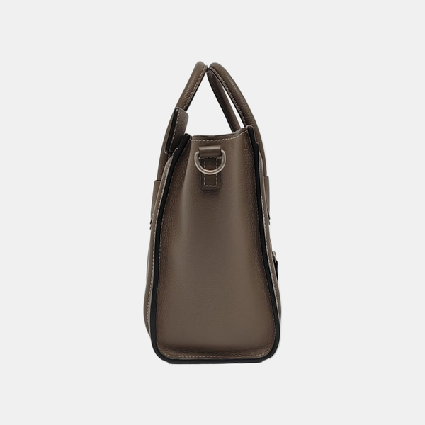 LUGGAGE Nano Calfskin Gray