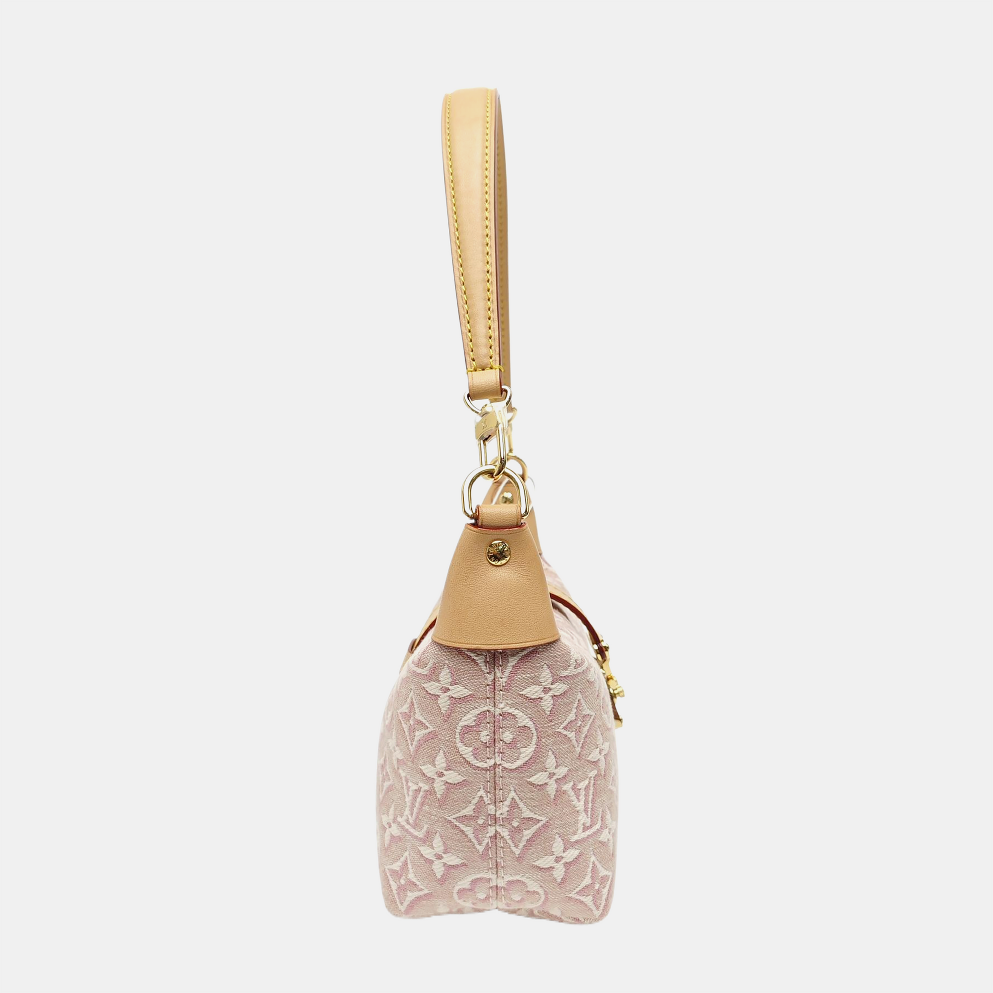 Pochette Mia Monogram Fabric Pink