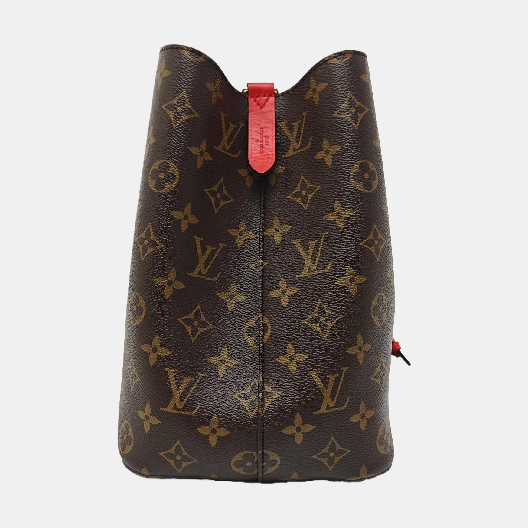 NÉONOÉ MM Monogram Coated Canvas Brown