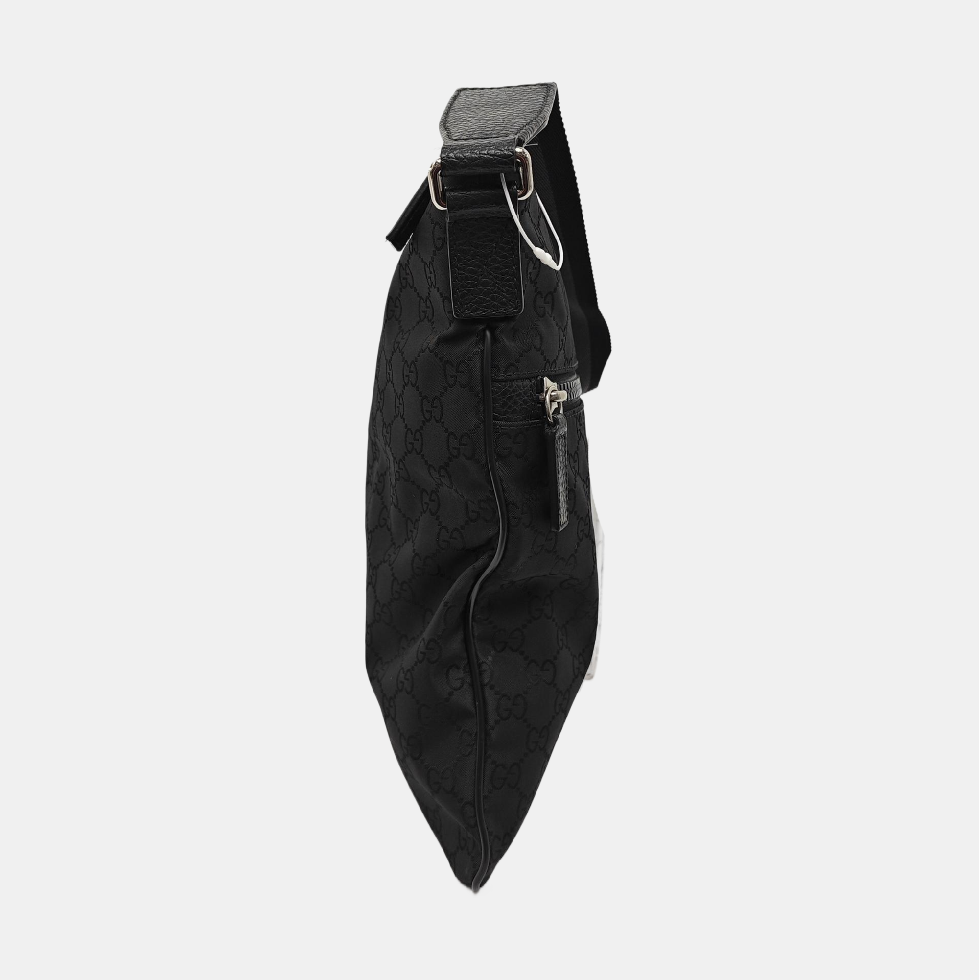 Nightcourrier Monogram Suede Black