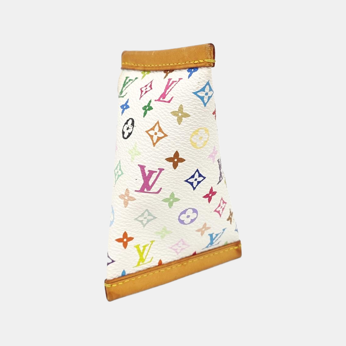 Monogram Coated Canvas Coin Purse White