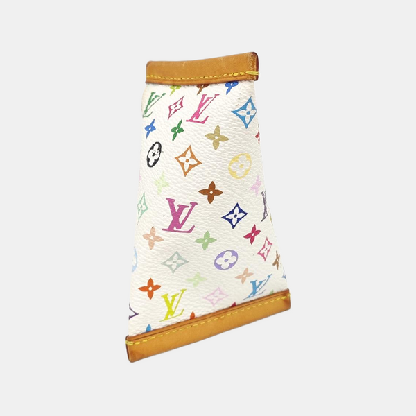 Monogram Coated Canvas Coin Purse White