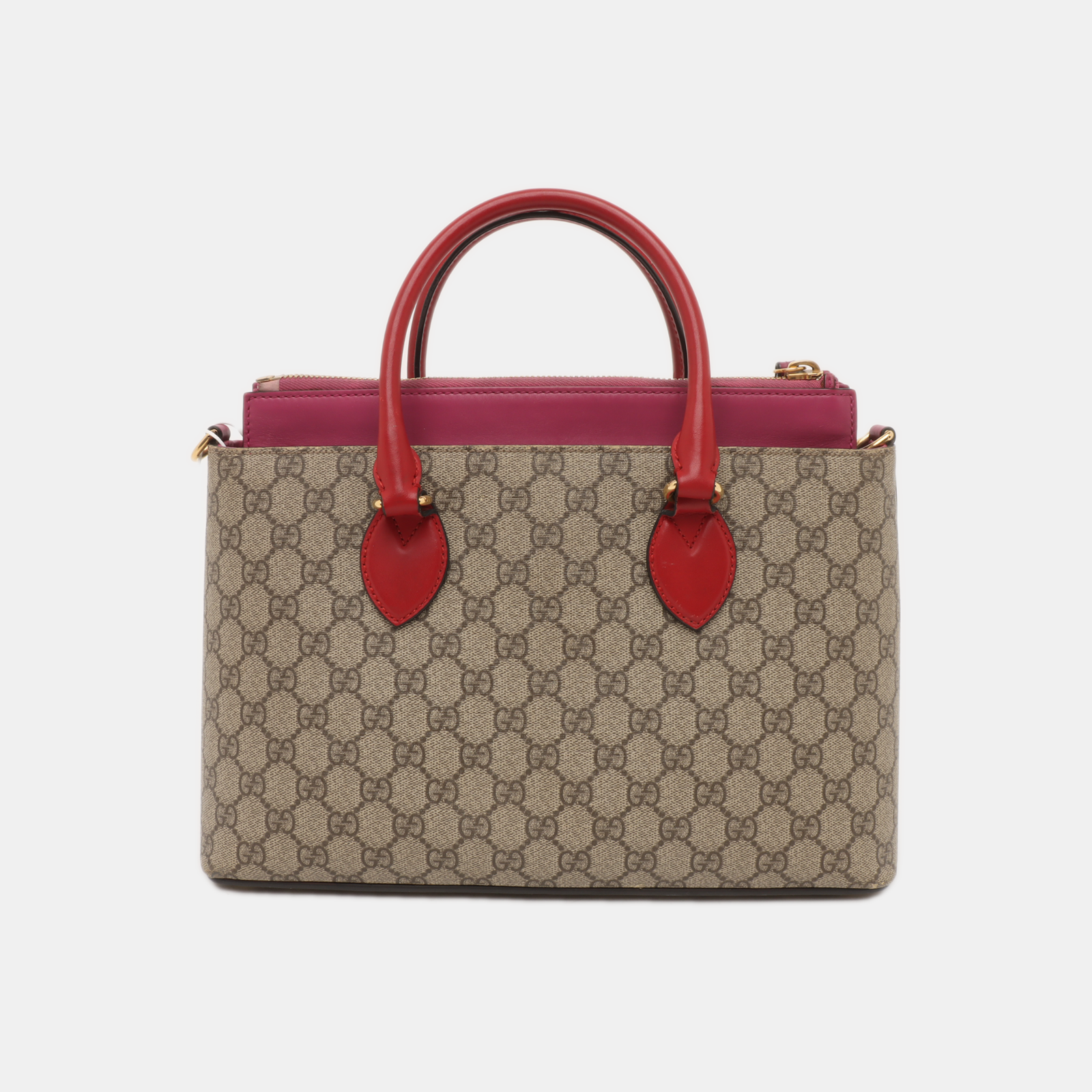 GG Blooms Monogram Coated Canvas Beige