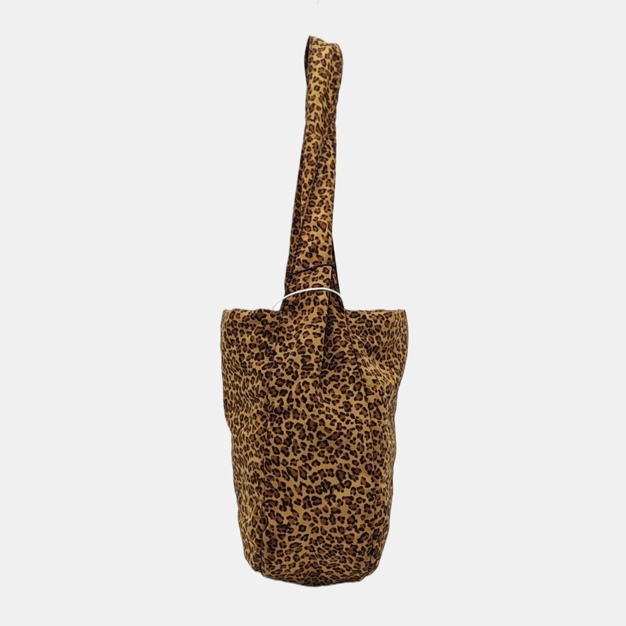 Nylon Tote Bag Brown
