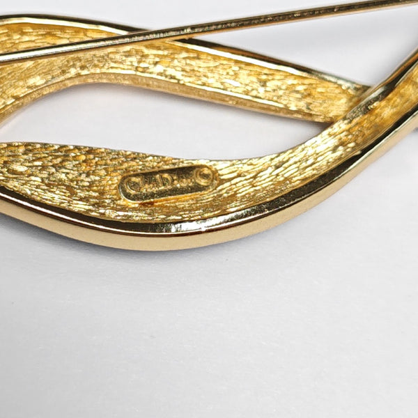 Metal Gold Brooch