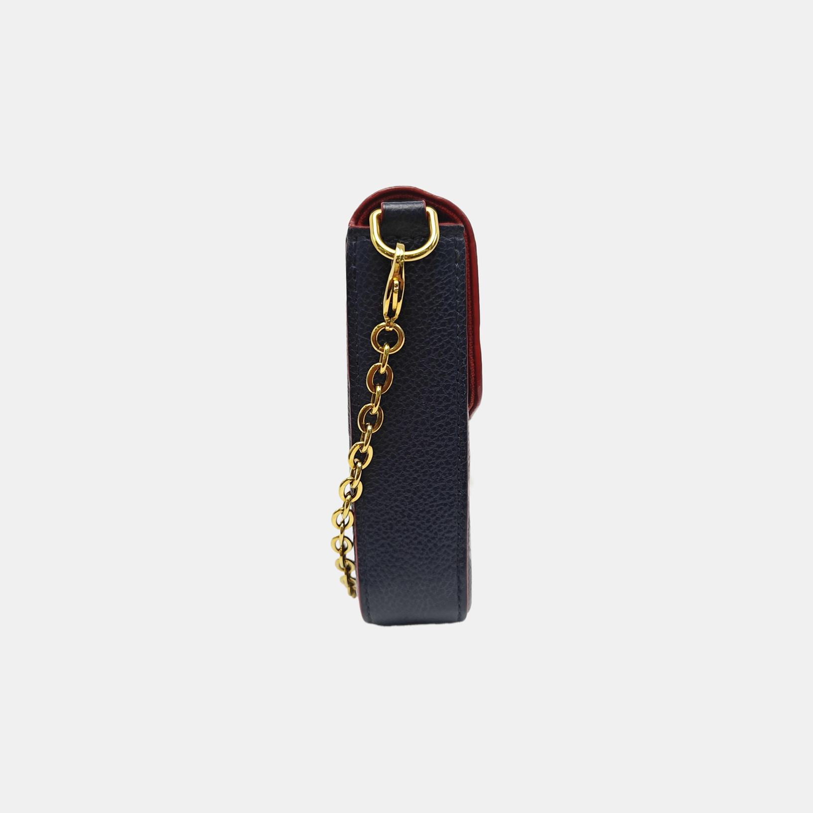 FÉLICIE Monogram Calfskin Blue