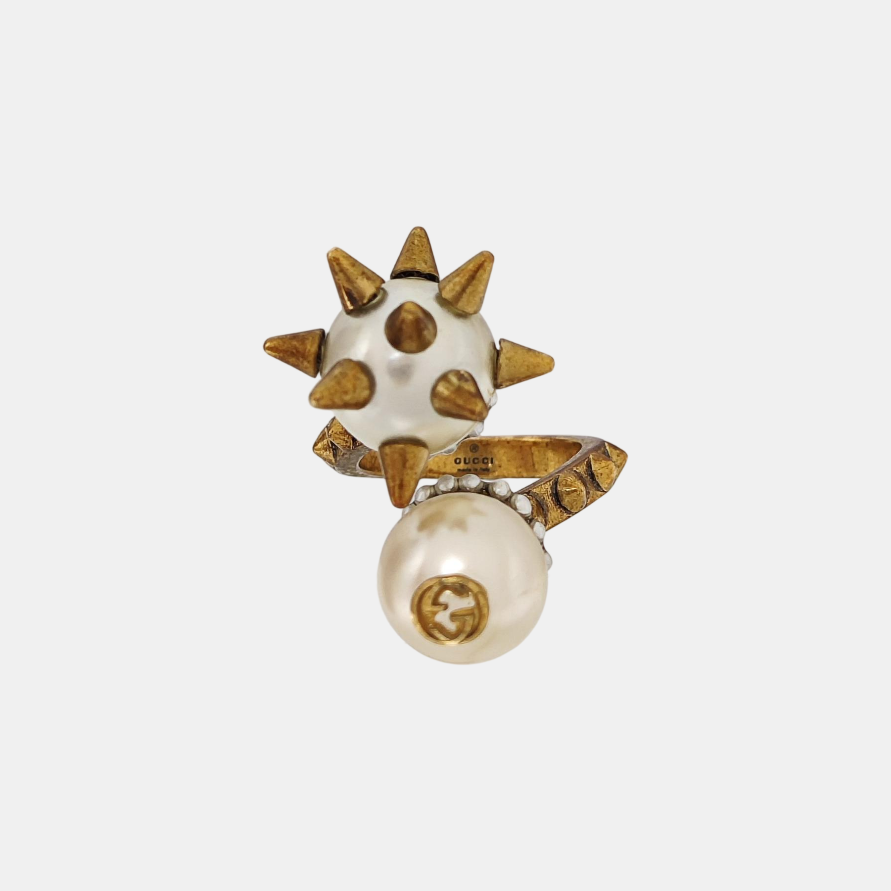 Brass Gold Ring HK 10
