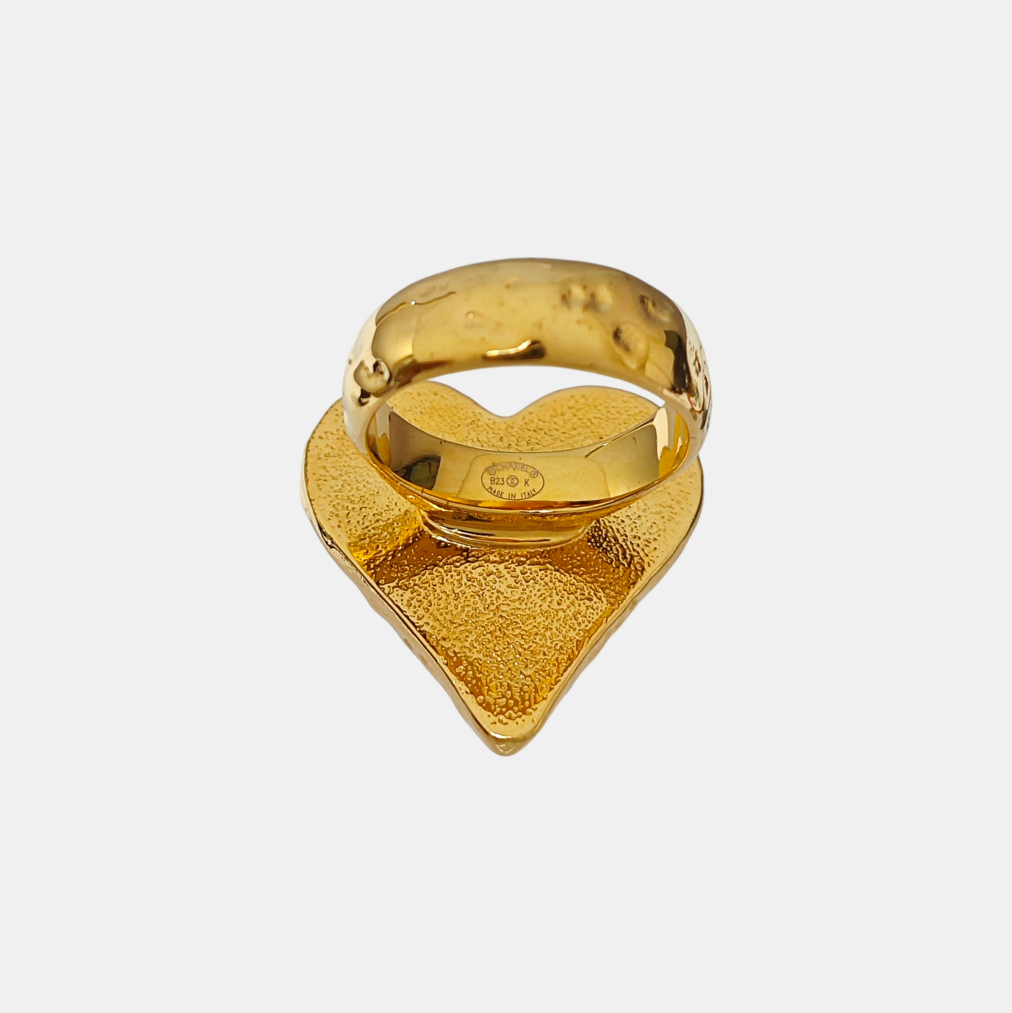 Metal Gold Ring EU 54