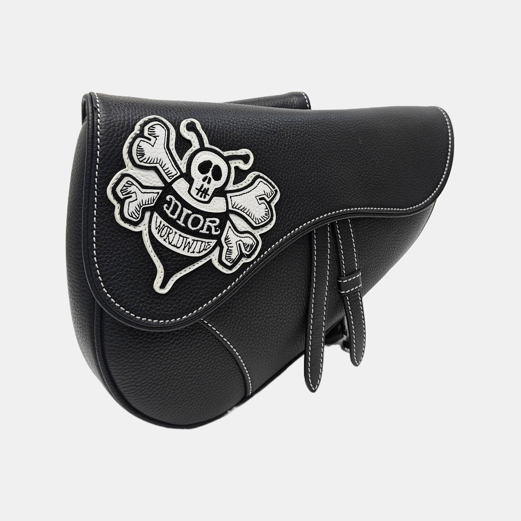 Dior And Shawn Calfskin Black