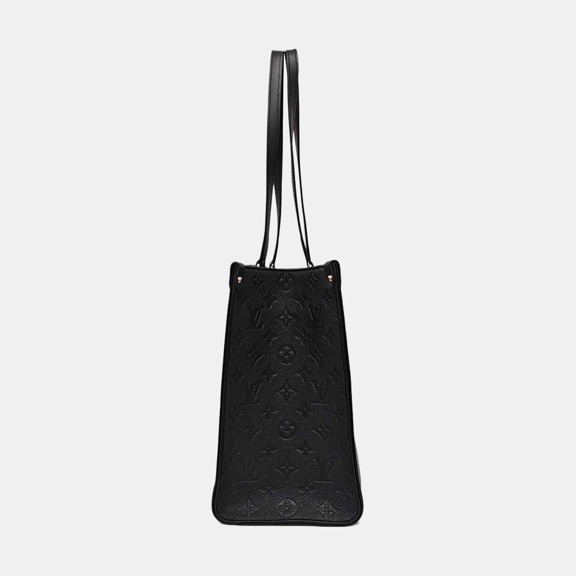 ONTHEGO MM Monogram Calfskin Black
