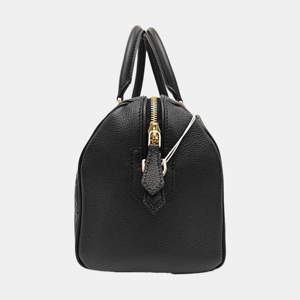 SPEEDY 25 Monogram Calfskin Black
