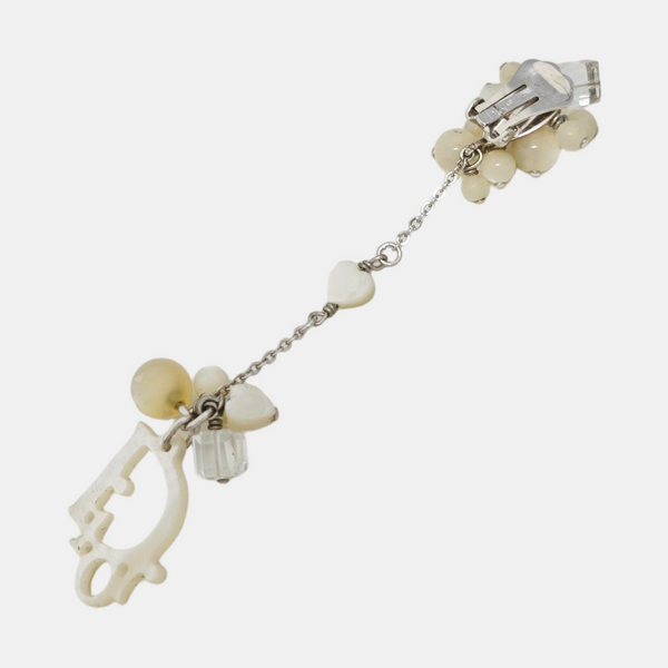 Metal Silver Clip On Earrings