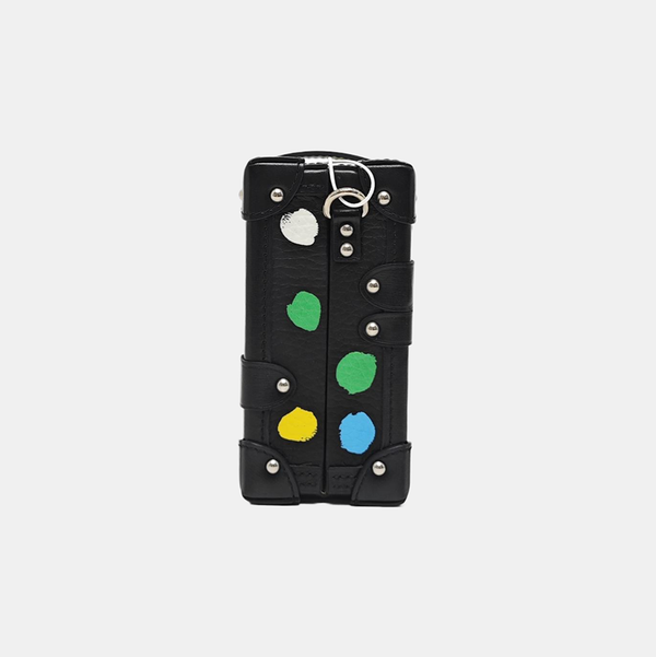 PETITE MALLE Calfskin Black