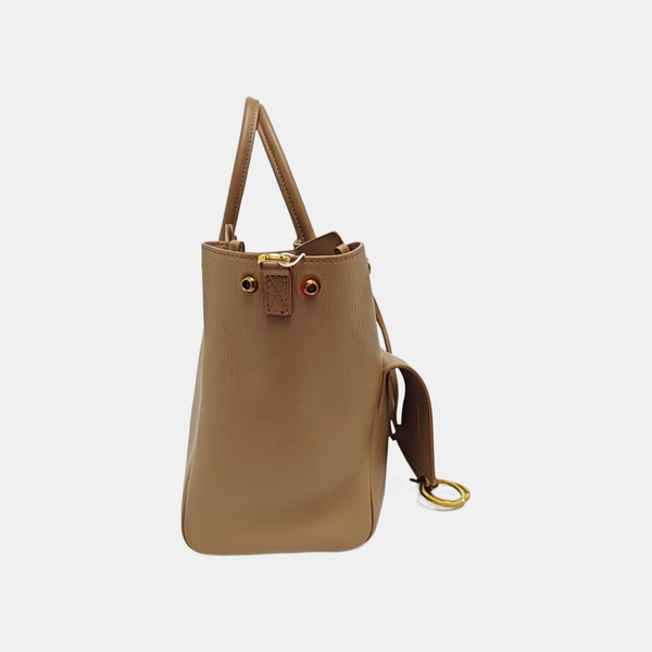 BEL AIR Small Calfskin Beige