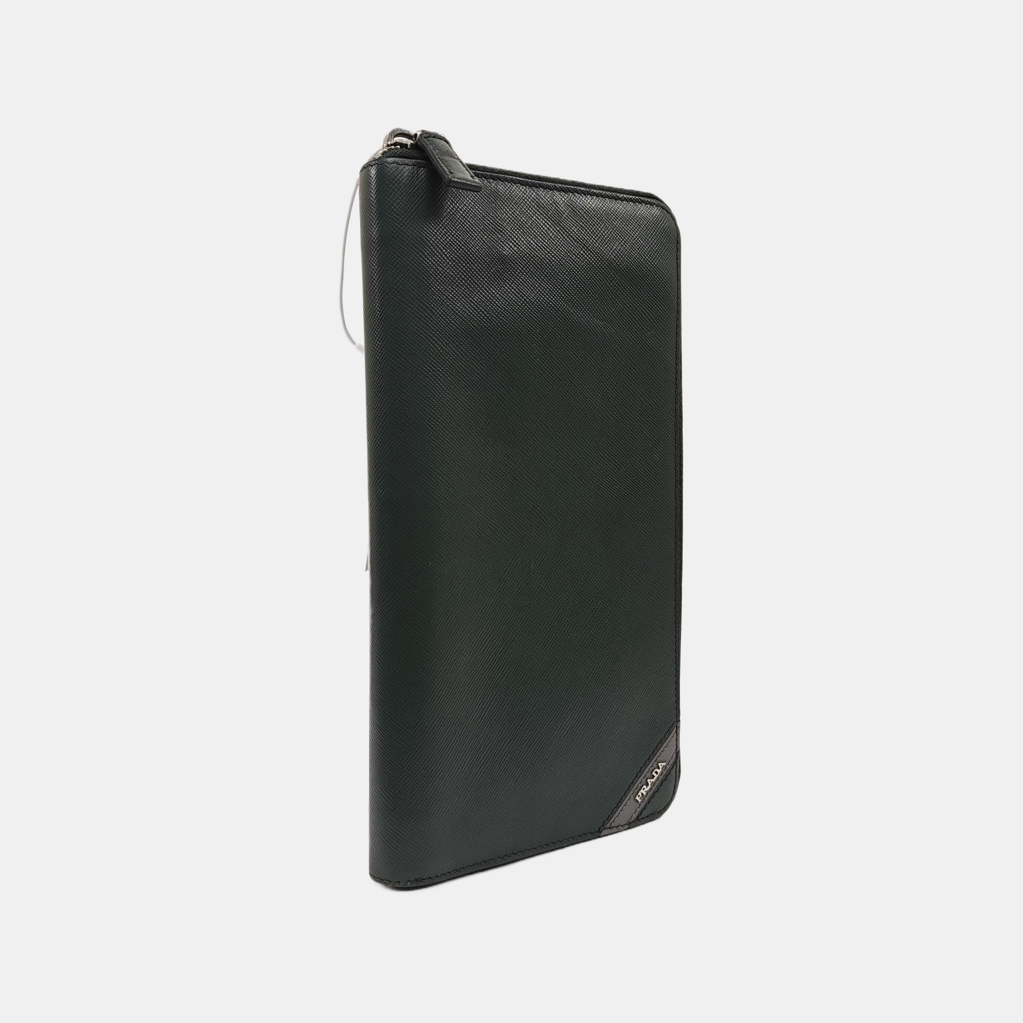 Saffiano Calfskin Wallet Green