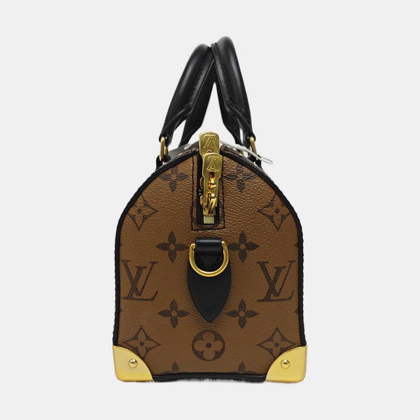 SPEEDY TRUNK 20 Monogram Coated Canvas Brown