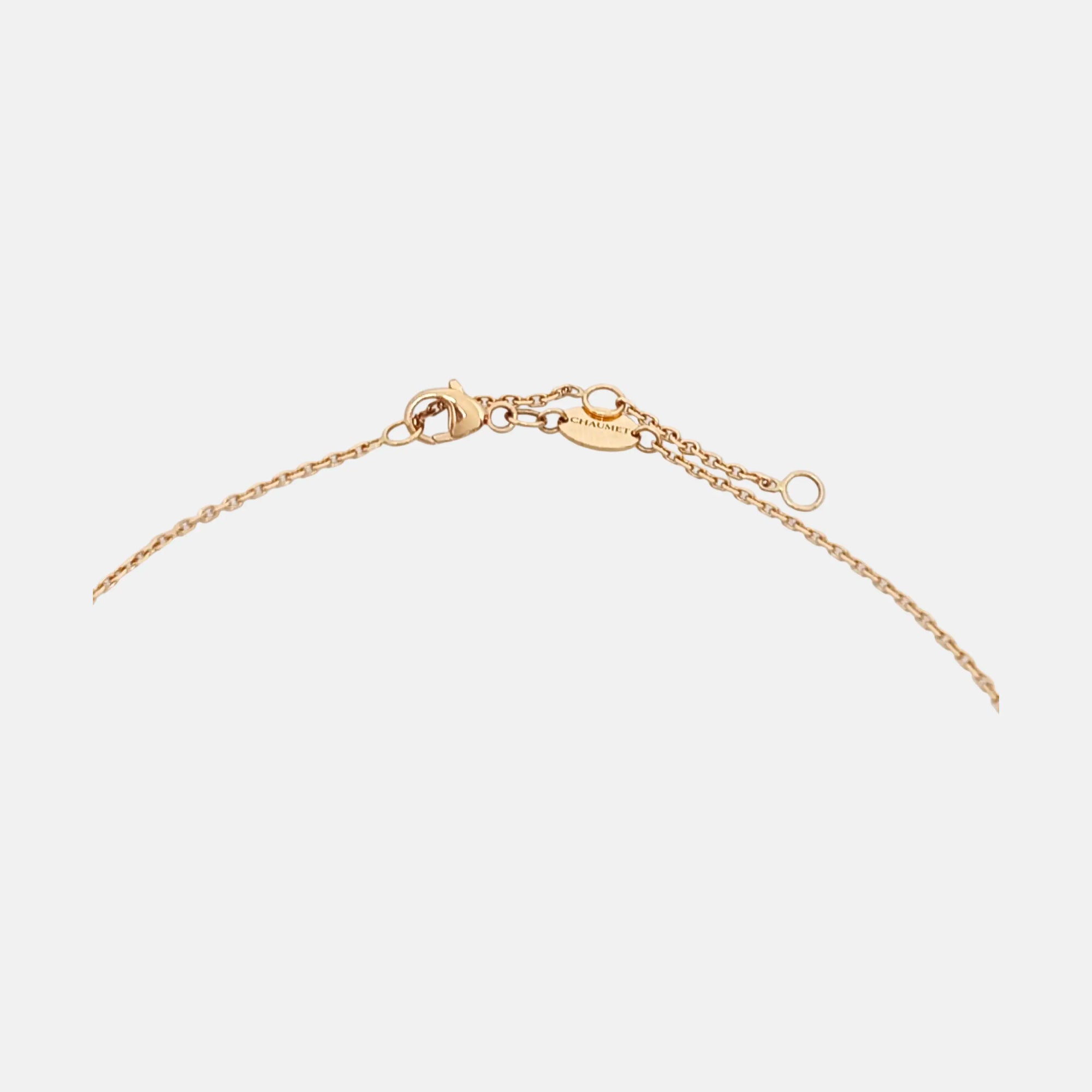 Jeux De Liens 18k Rose Gold Necklace