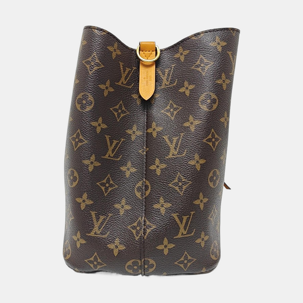 NÉONOÉ MM Monogram Coated Canvas Brown