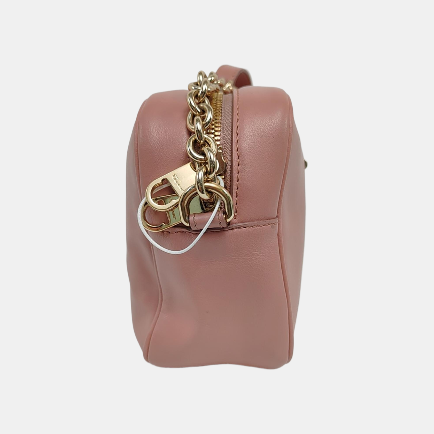Authenticated pre-owned  Gancini Calfskin Pink - Shoulder Bag at Looply
