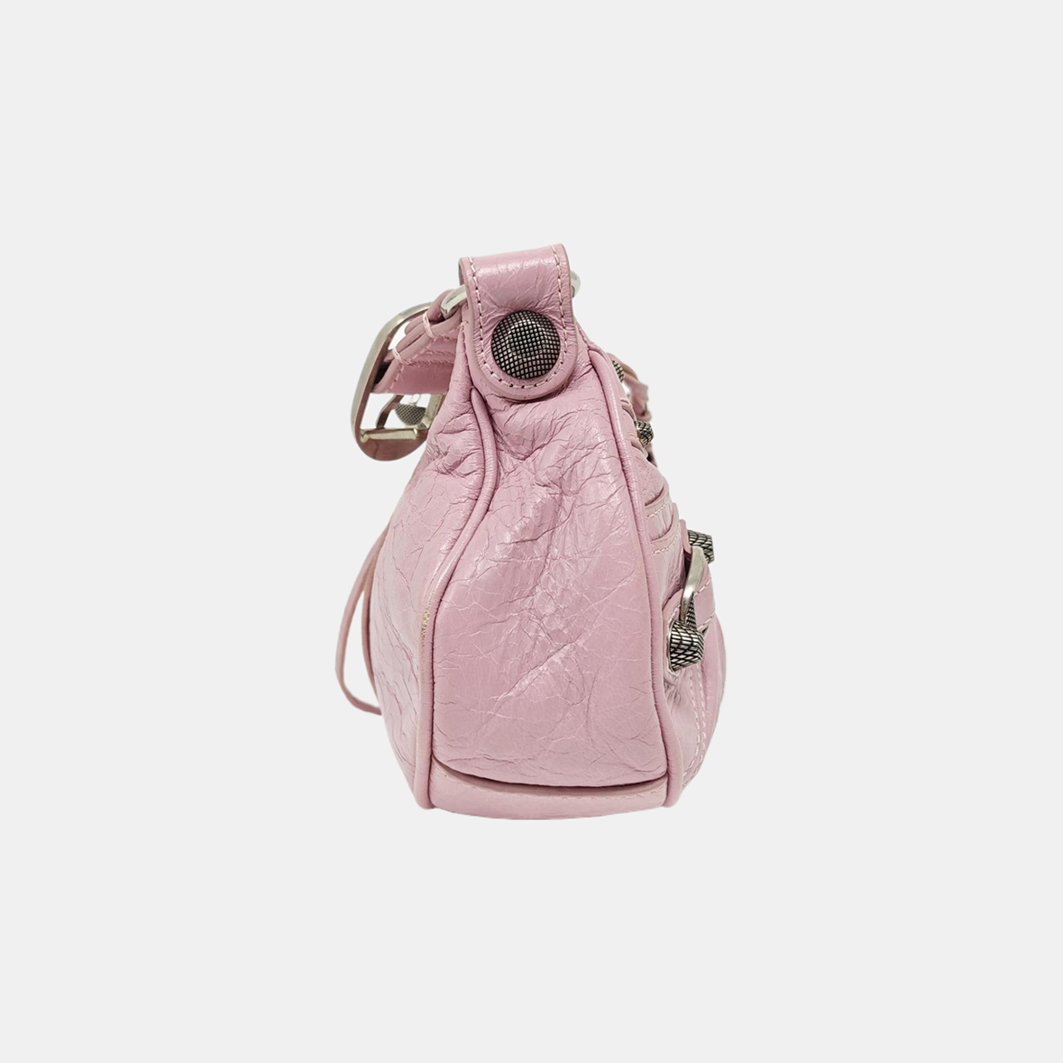 Le Cagole Mini Lambskin Pink