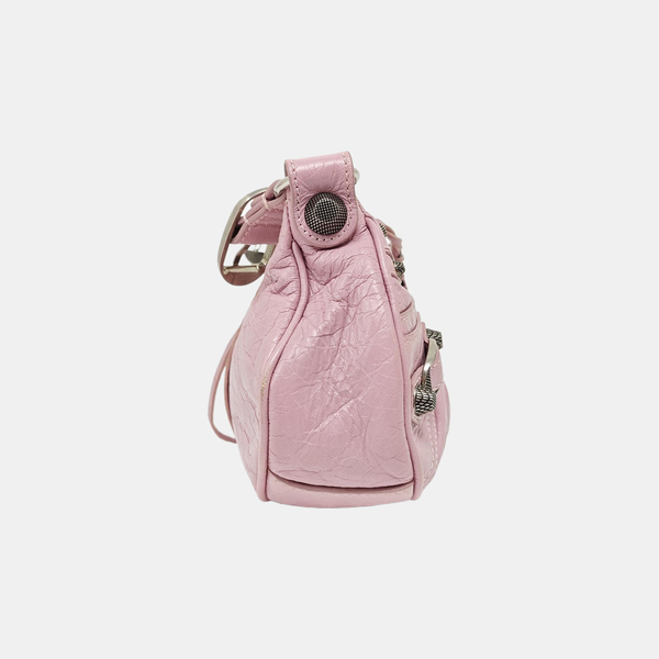 Le Cagole Mini Lambskin Pink