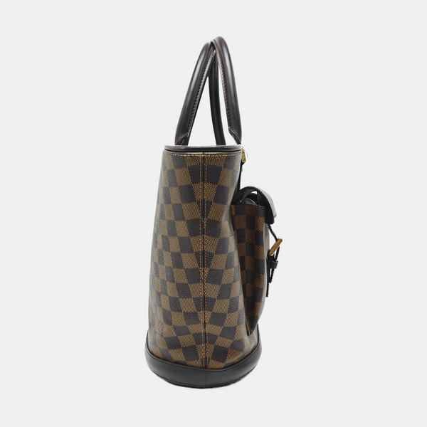 MANOSQUE GM Coated Canvas Brown