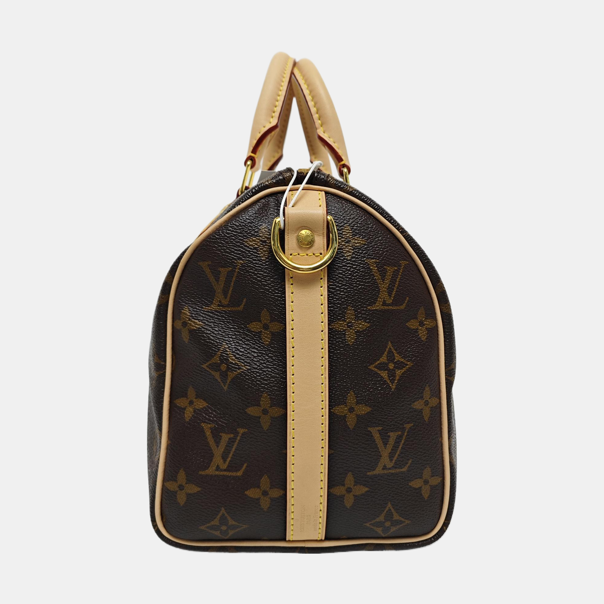SPEEDY 25 Lona Monogram Revestida Marrón