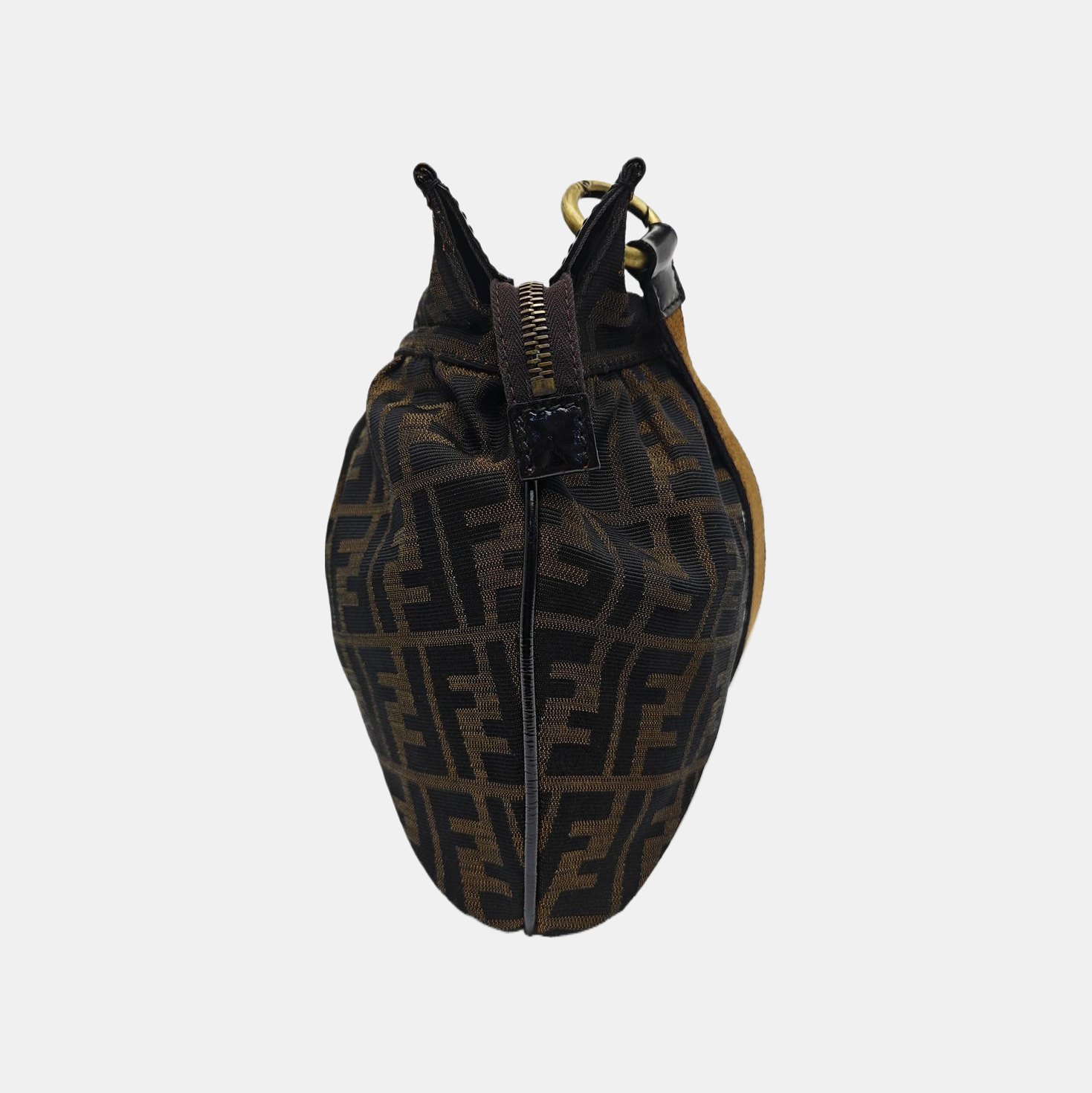 Canvas Shoulder Bag Brown