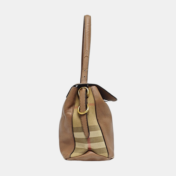 Camberley Derby Large Calfskin Brown
