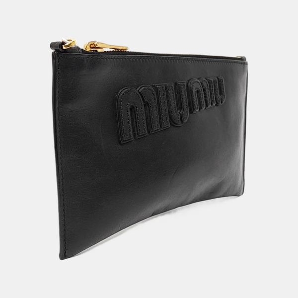 Calfskin Clutch Black