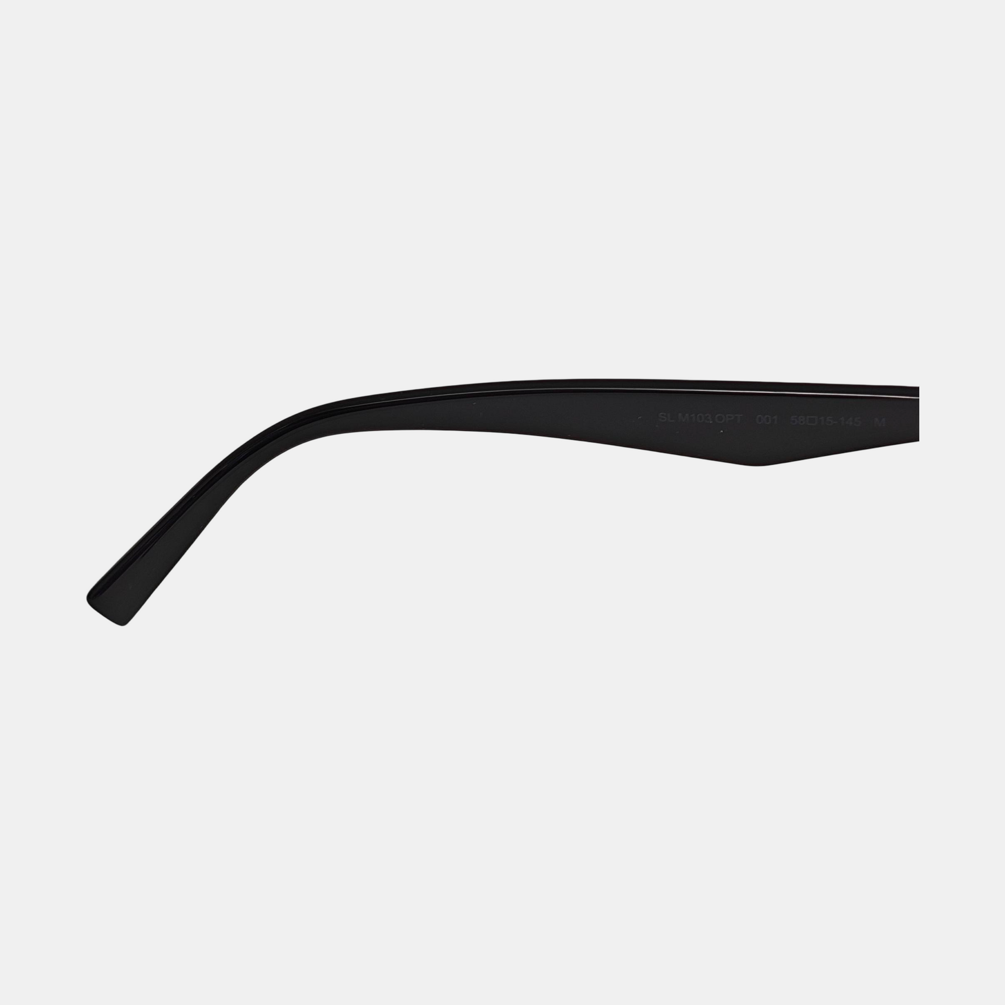 Synthetic Eyeglasses Black