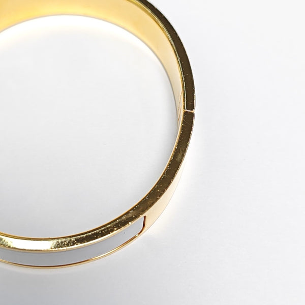 Clic H Metal Gold Bangle