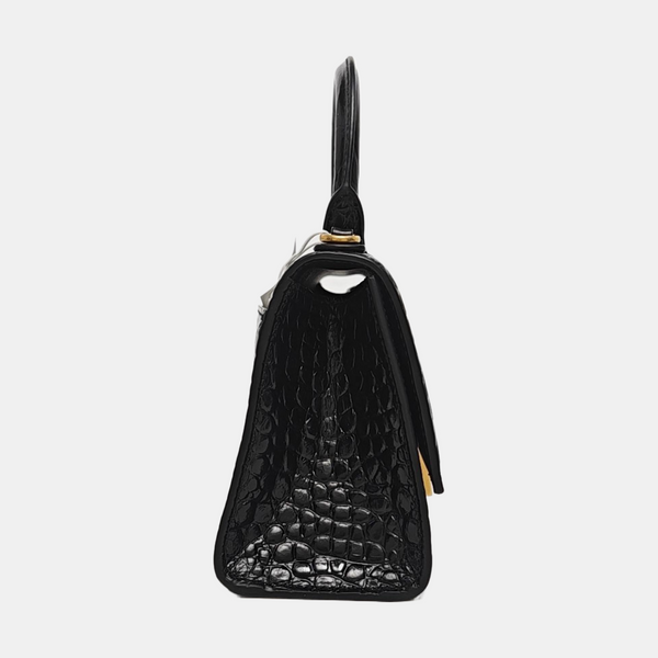 Hourglass XS Calfskin Black