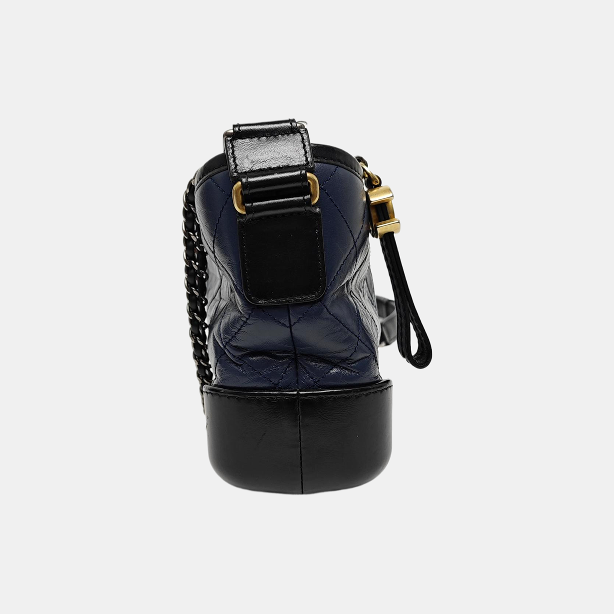 Authenticated pre-owned  GABRIELLE Quilted Calfskin Blue - Shoulder Bag at Looply